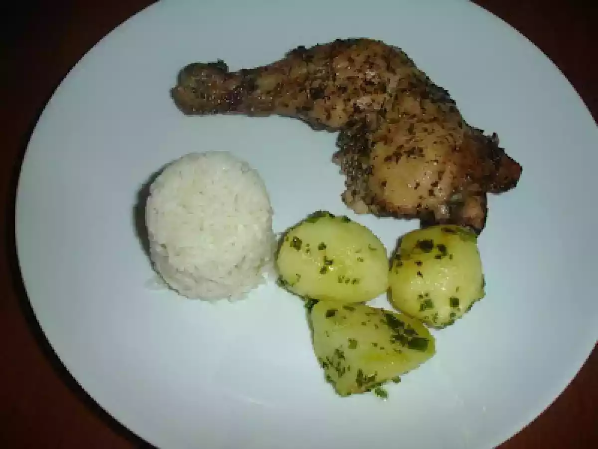 Frango ao pesto com batata sauté - foto 2