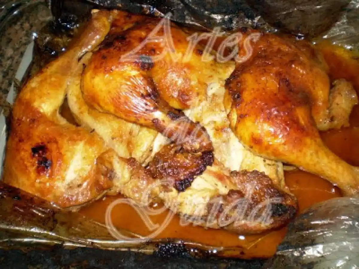 Frango aromatizado com alho - DIRECTO AO FORNO - MAGGI