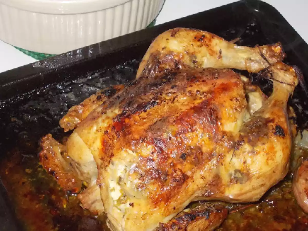Frango Assado com Ervas