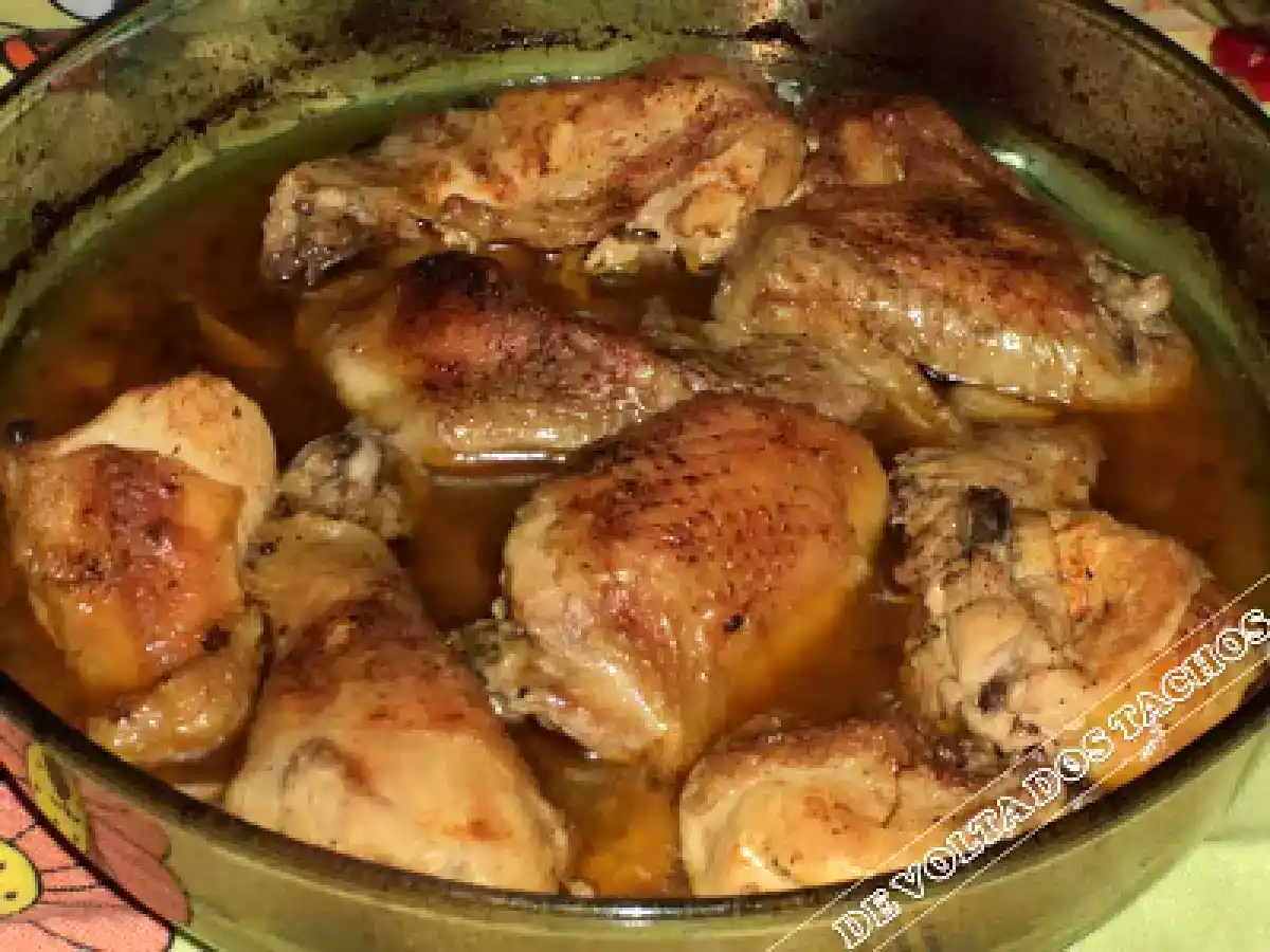 FRANGO ASSADO COM LIMÃO