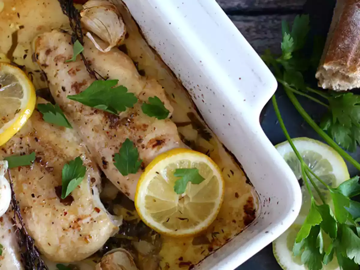 Frango assado com limão siciliano e ervas - foto 5