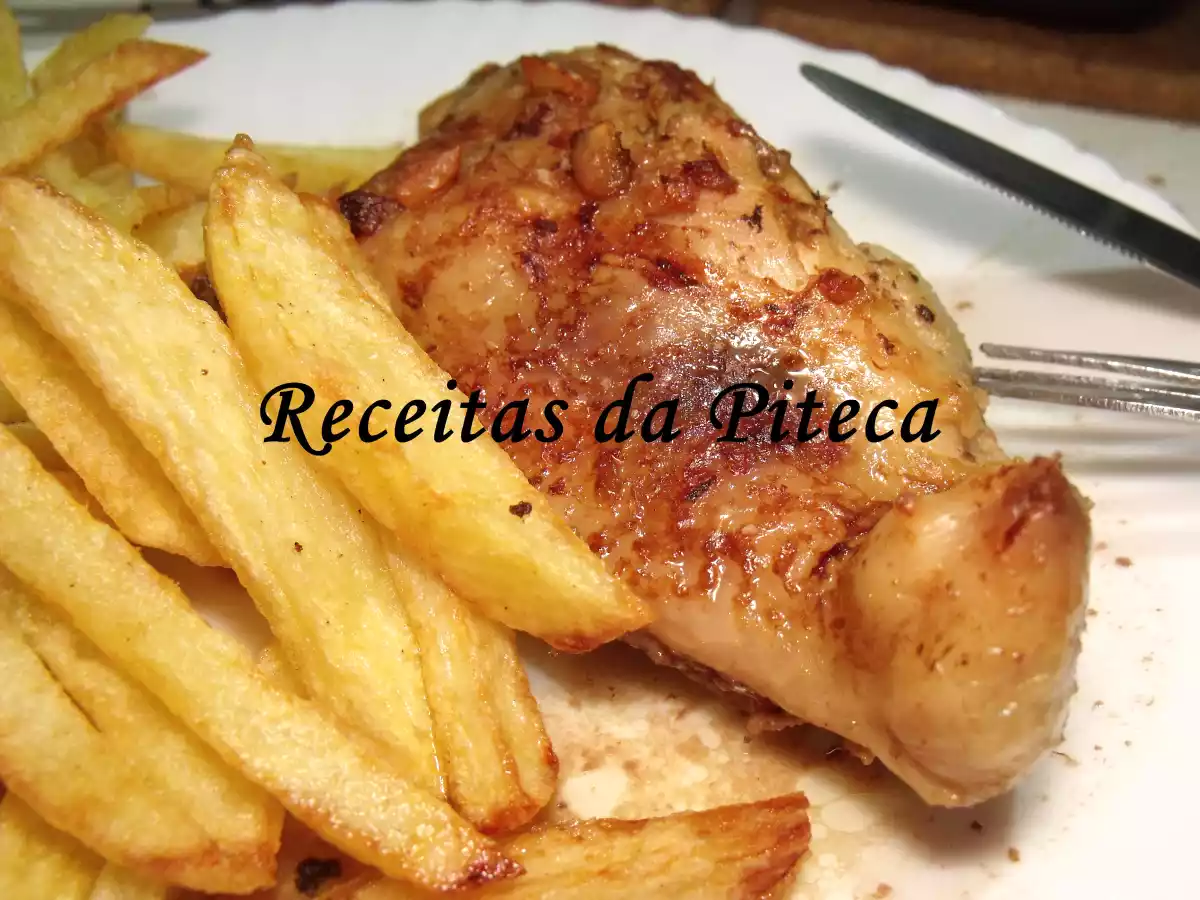 Frango assado com sopa de cebola e molho de azeitonas e orégãos da Paladin - foto 2