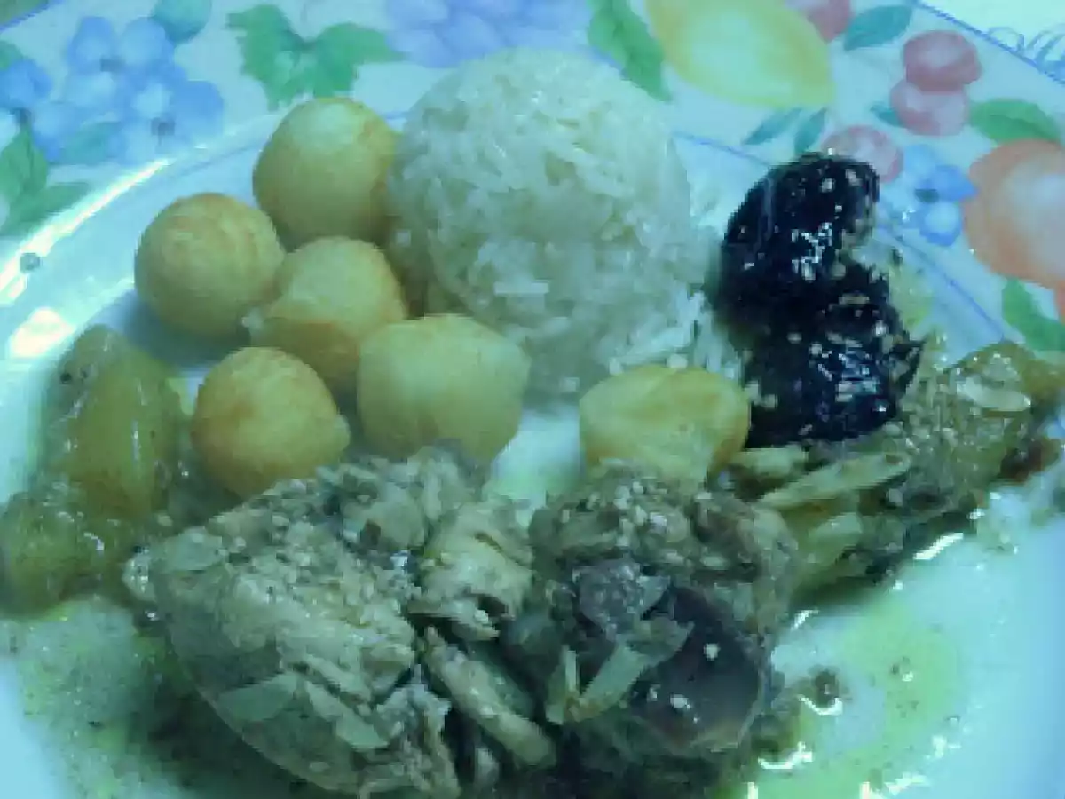 Frango com Ameixas e Mel - foto 2