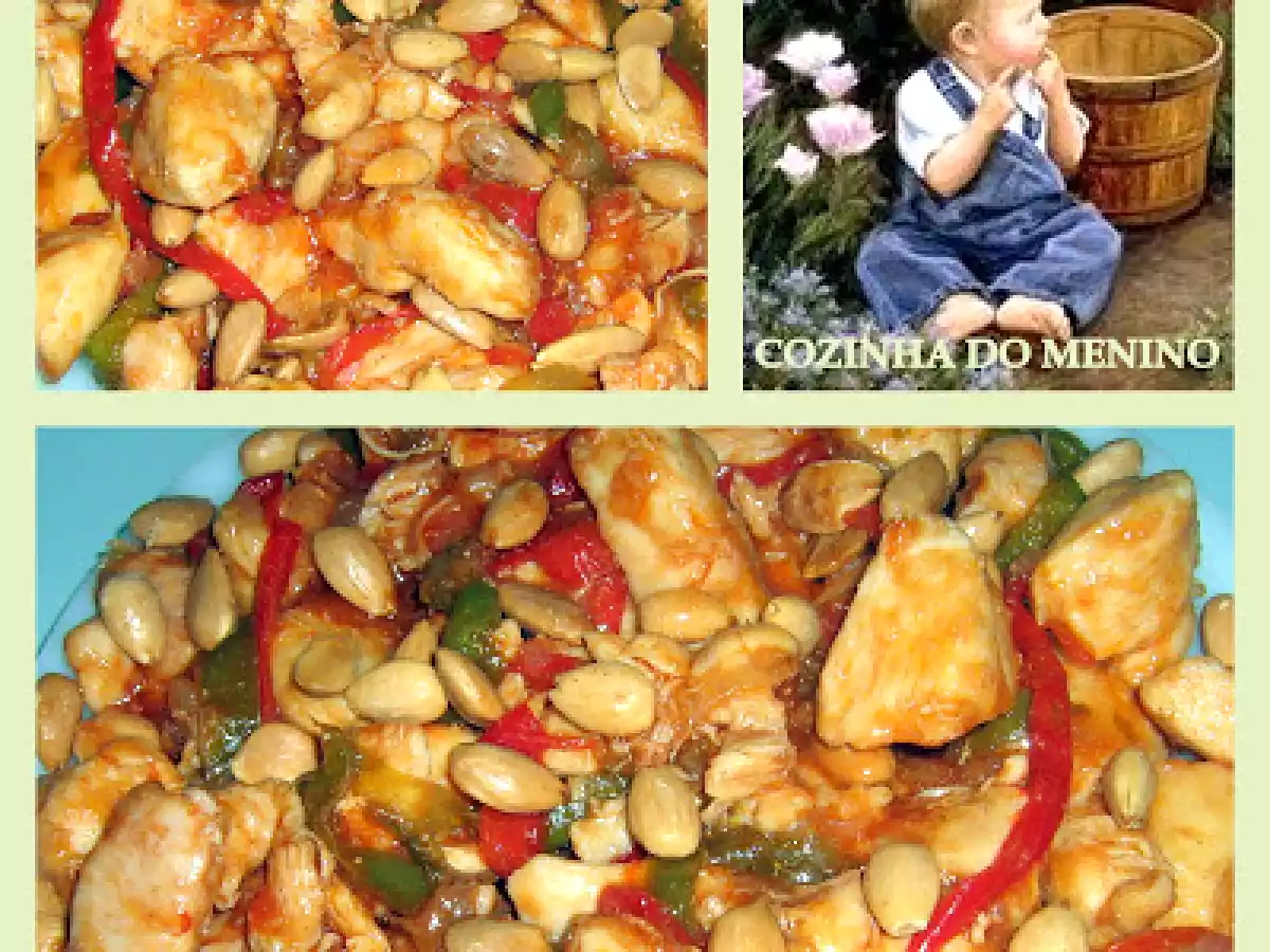 FRANGO COM AMÊNDOAS