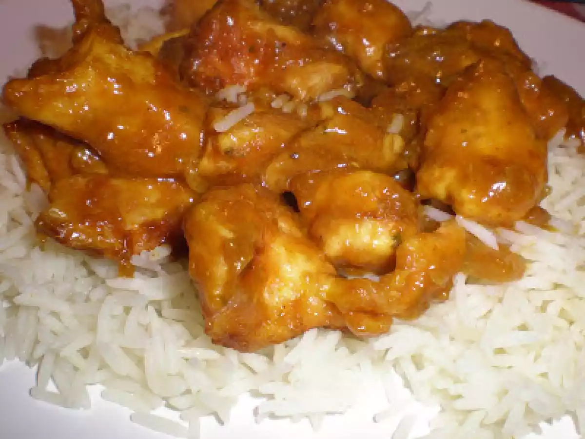 Frango com ananás