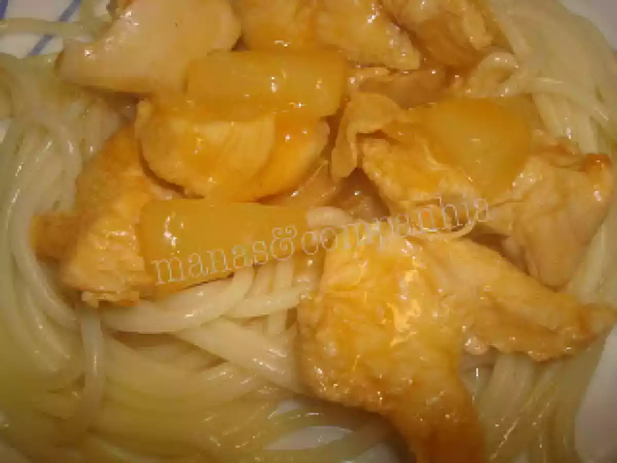 Frango com ananás (ju)