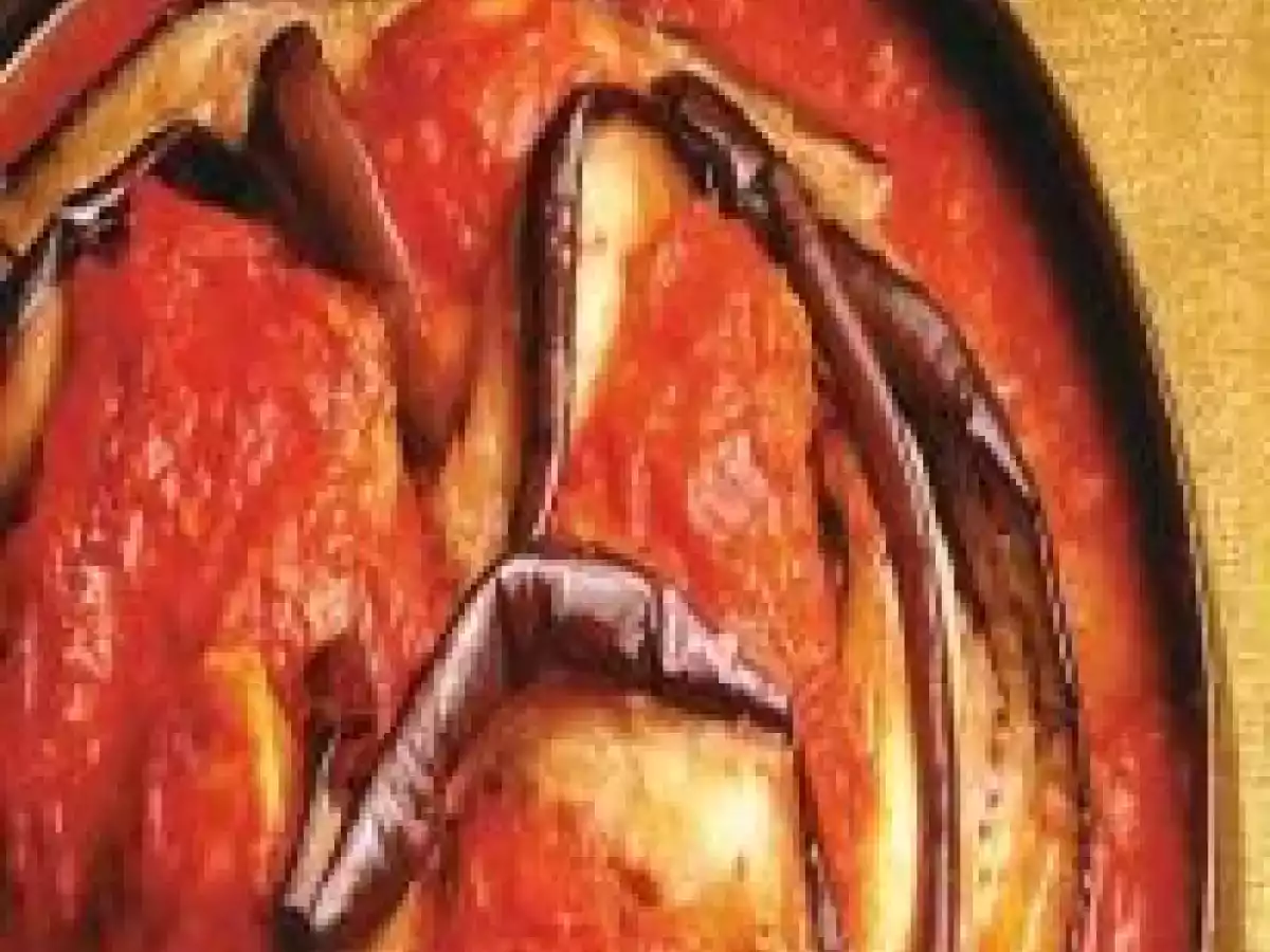 Frango com berinjela e Molho de Tomate
