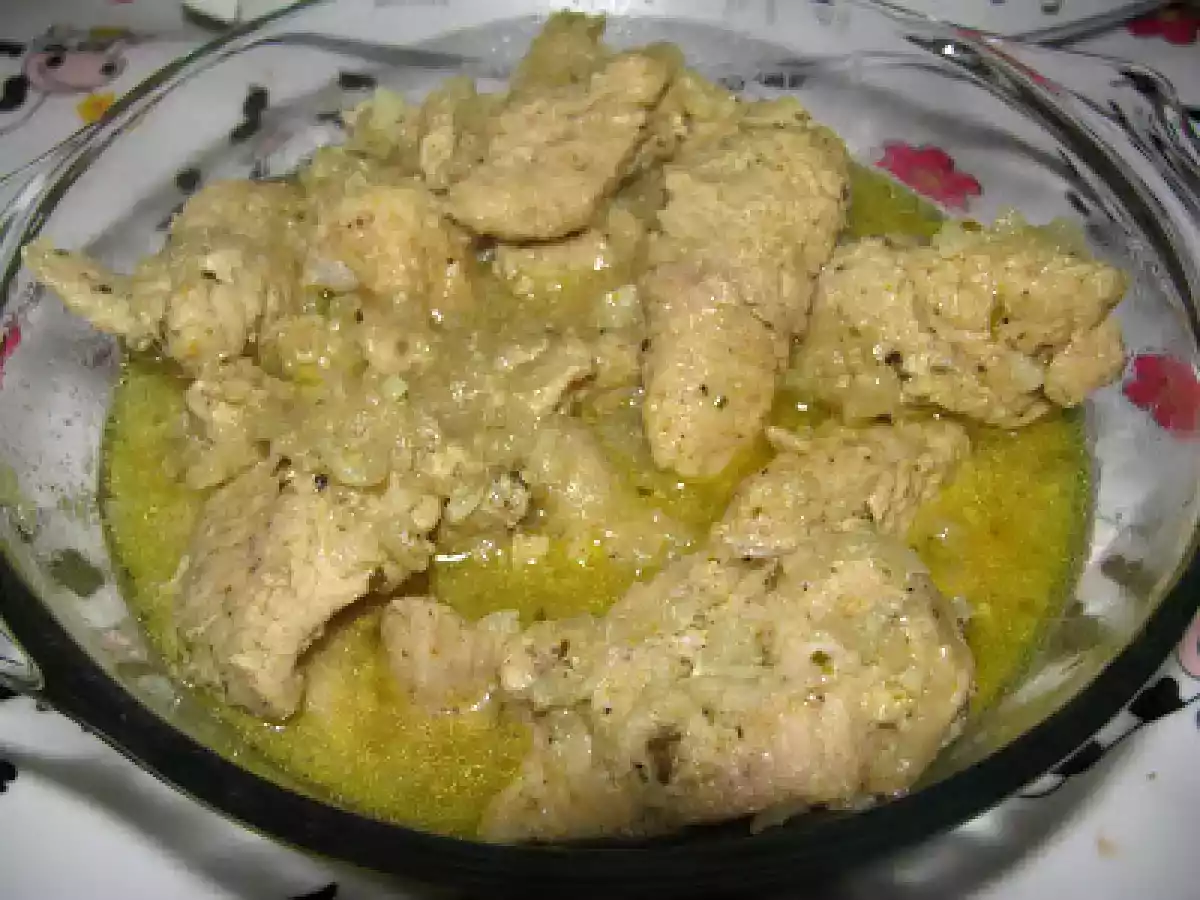 Frango com caril e vinho licoroso