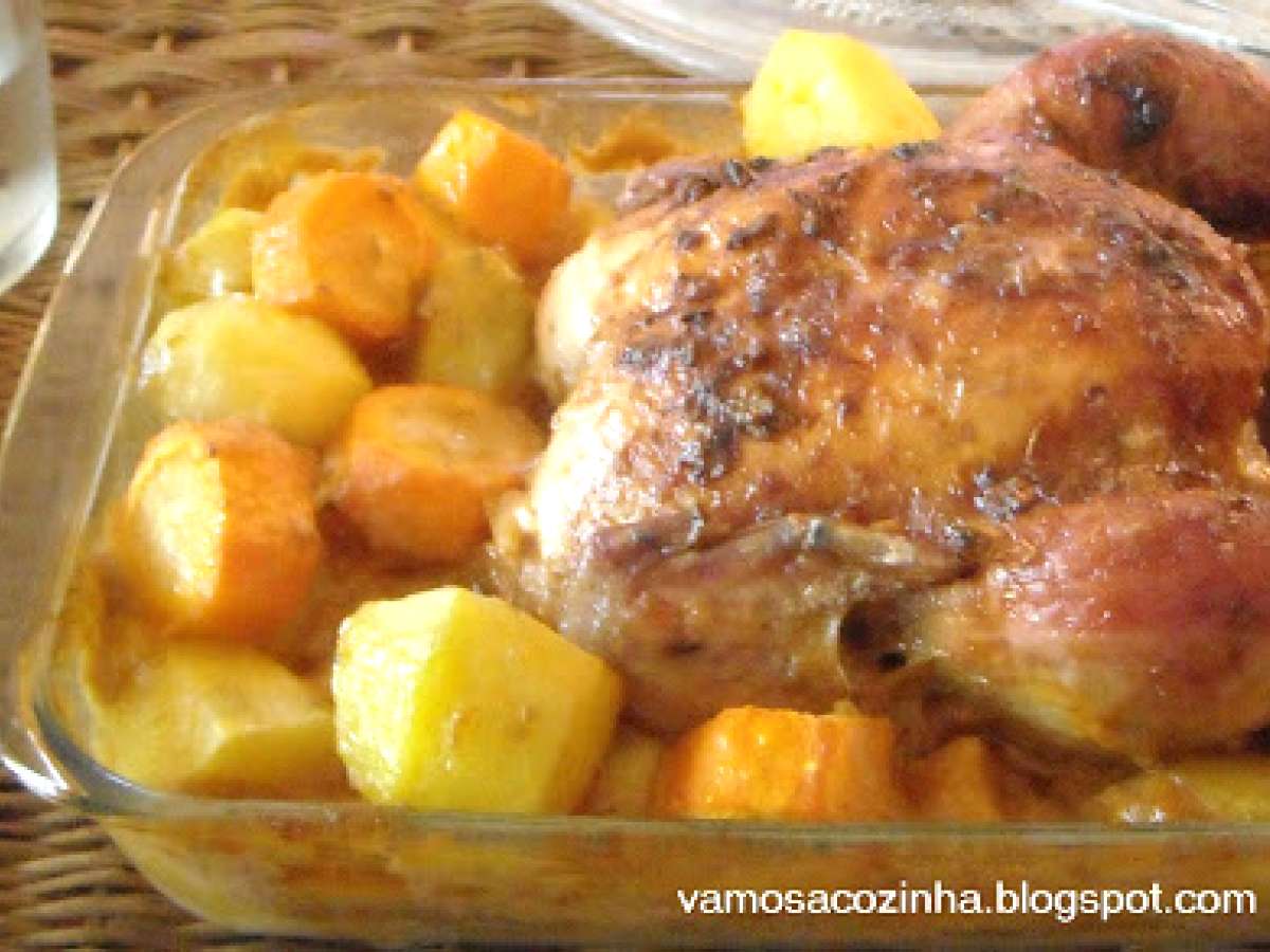 Frango com coco no forno, foto 1