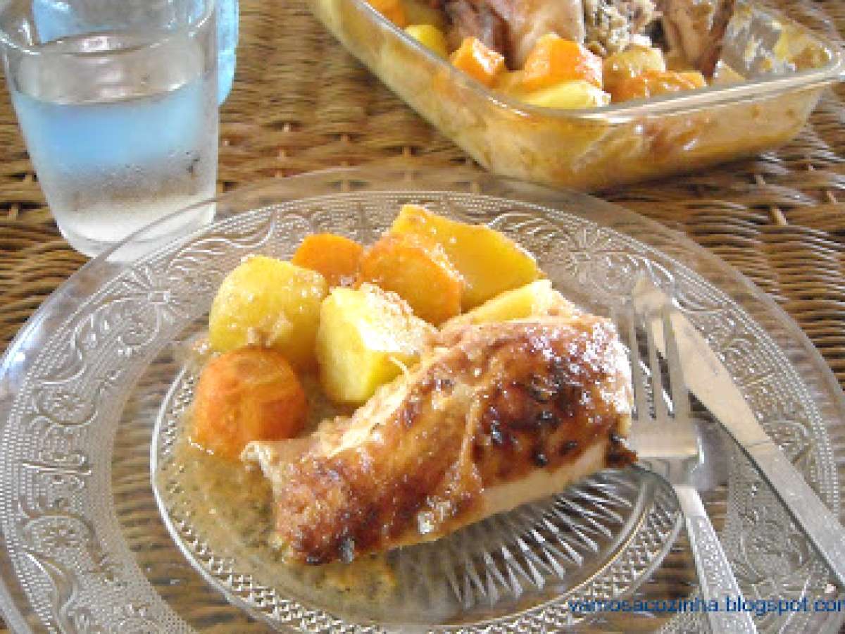 Frango com coco no forno, foto 2