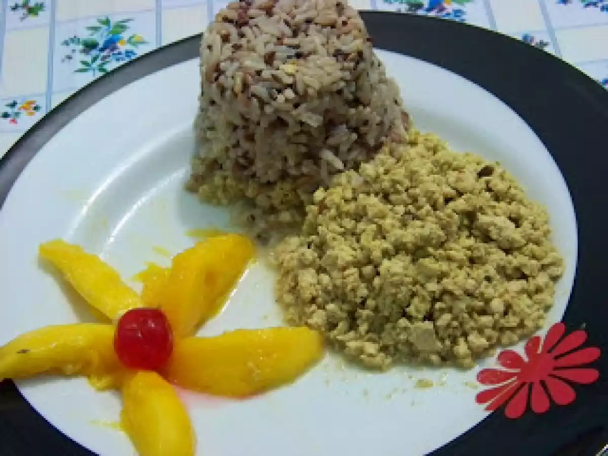 Frango com Especiarias e Leite de Coco.