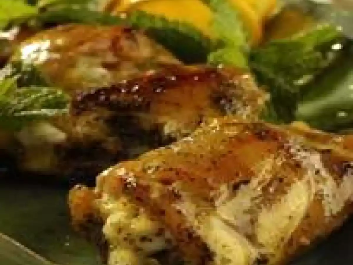 Frango com Laranja e Hortelã