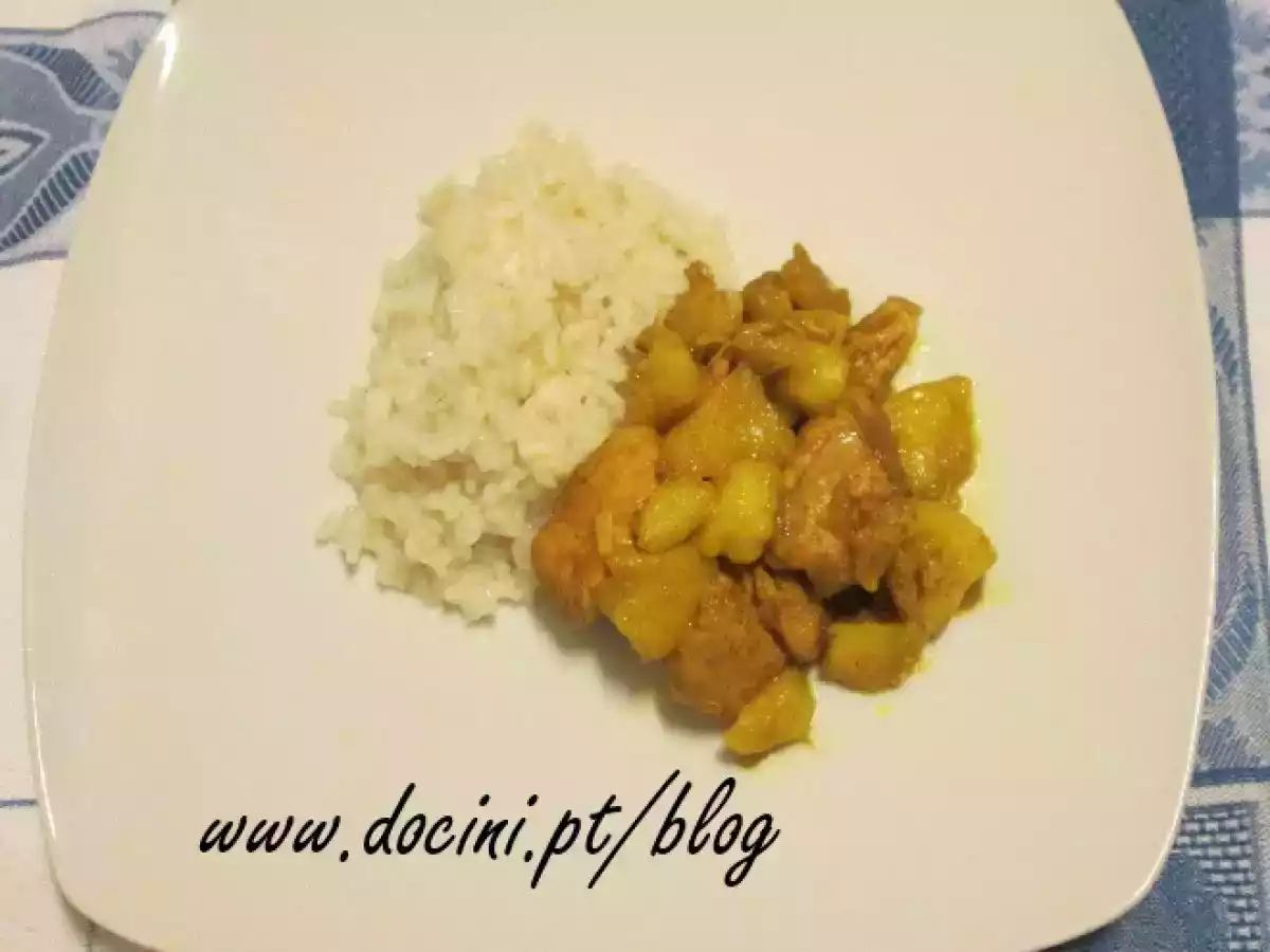 Frango com Maçã, Caril e Iogurte - foto 2