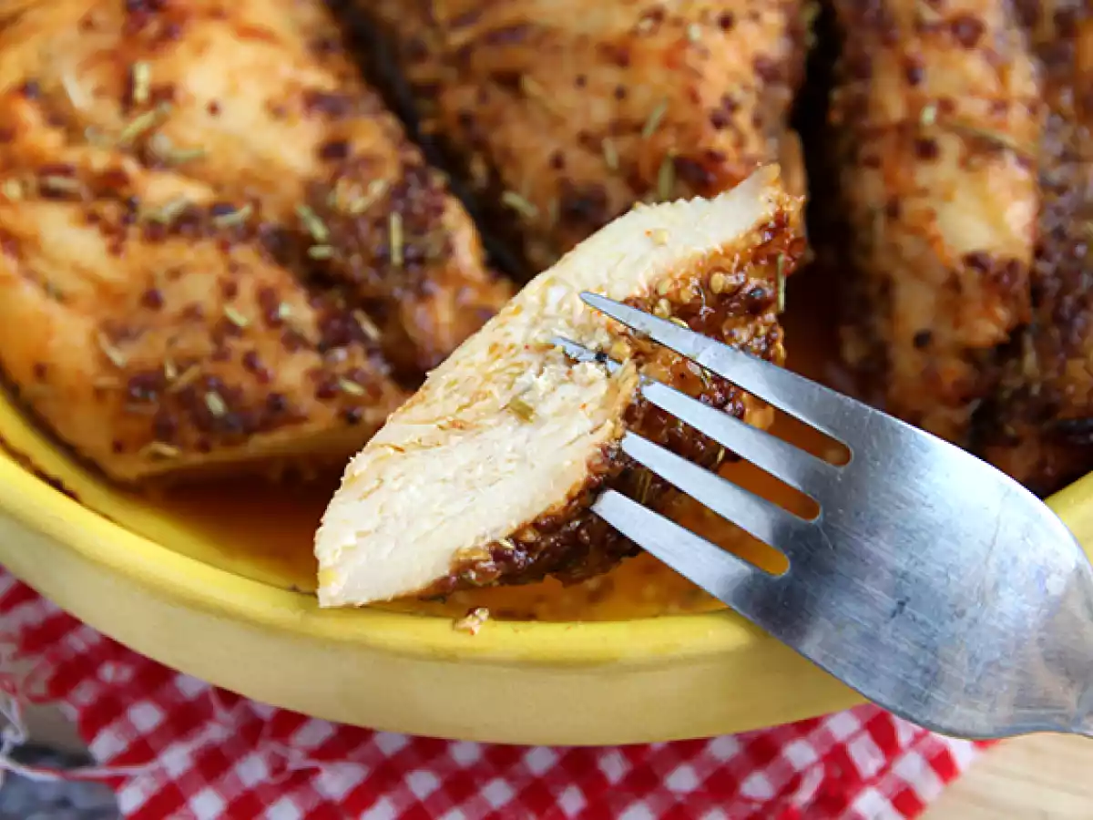 Frango com mel e mostarda no forno - foto 3