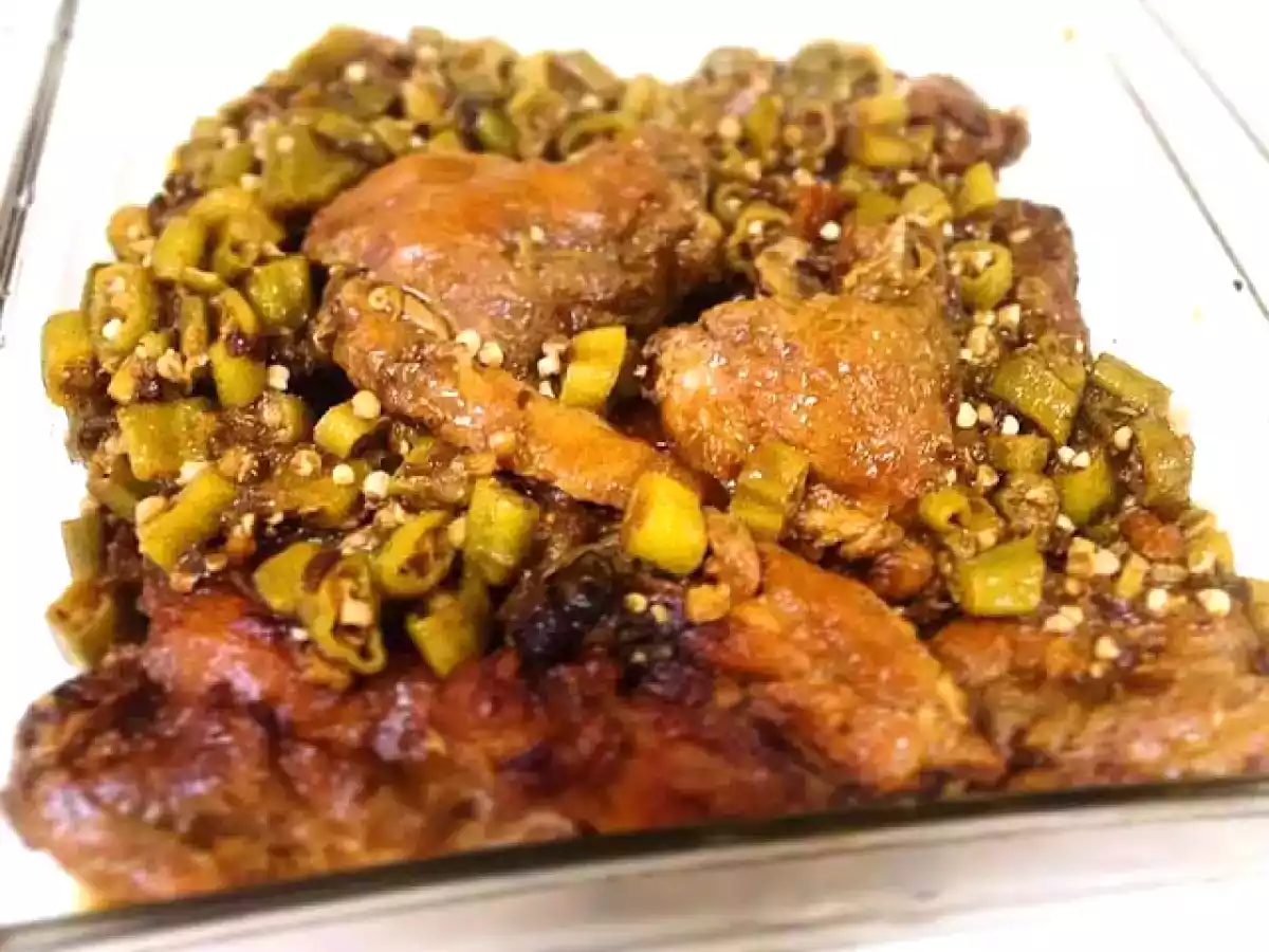 Frango com quiabo mineiro fácil