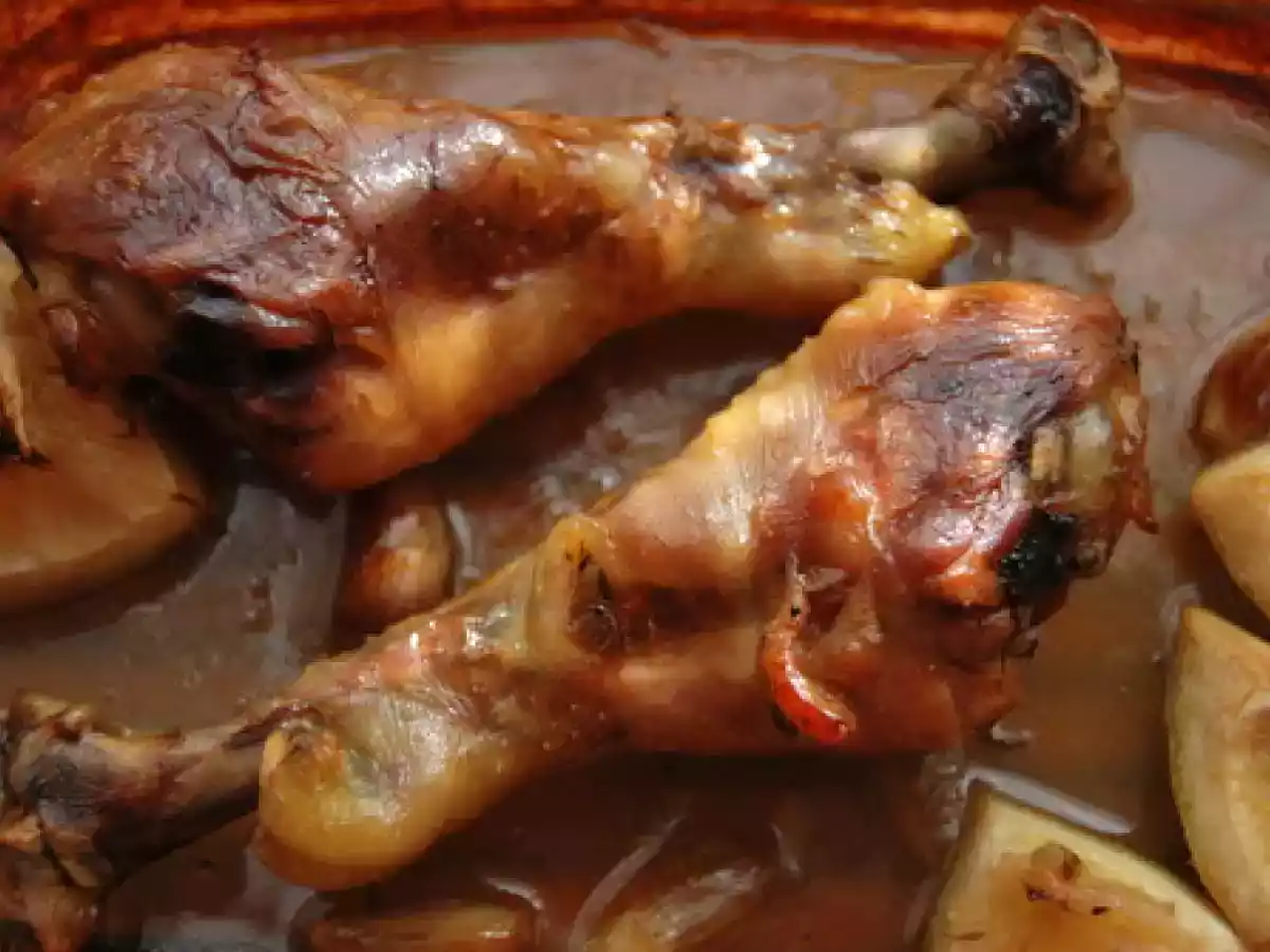 Frango com sálvia e Aji-no-moto