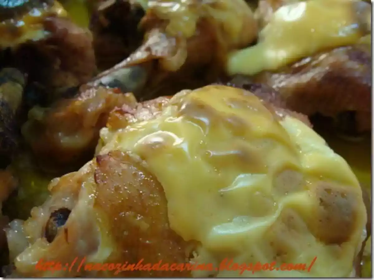 Frango com Suco de Laranja e Requeijão