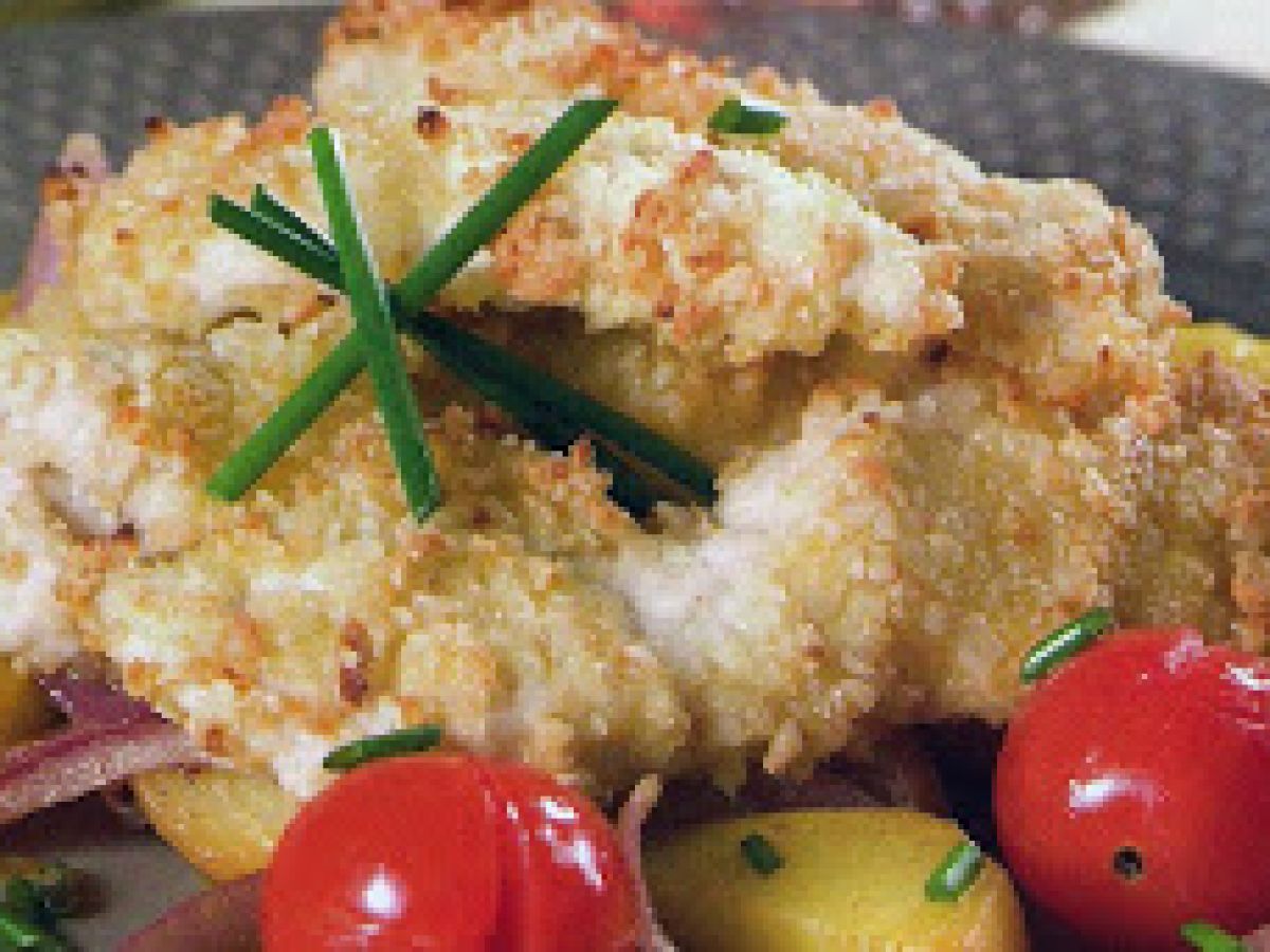 Frango Crocante com Amêndoa e Gengibre