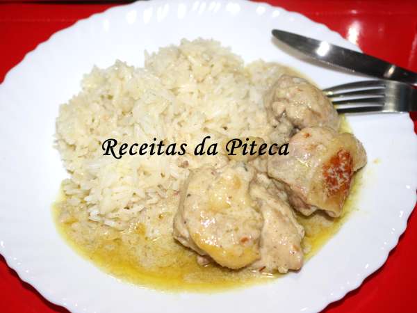 Frango de caril à minha moda, foto 2