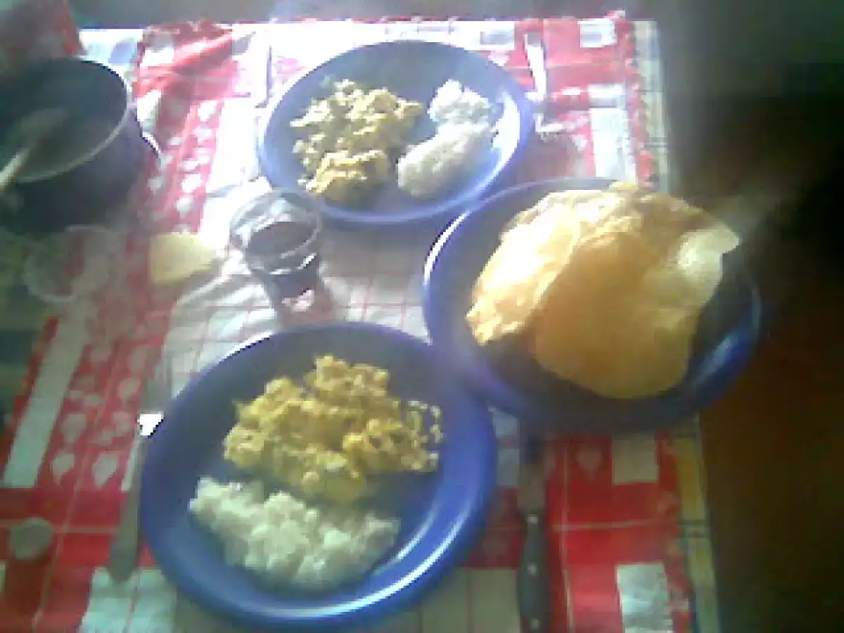 Frango de Fricassé com Chapati