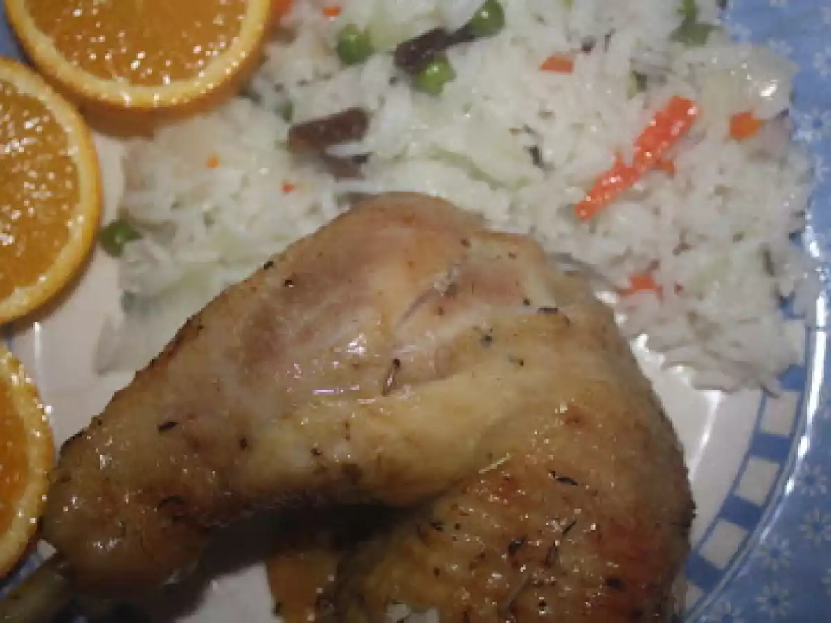 Frango do Campo com Laranja