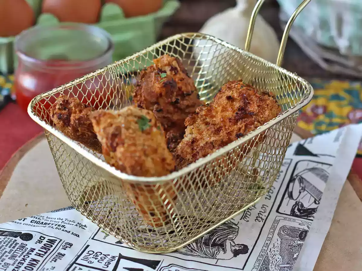 Frango empanado na Air Fryer: fácil e pronto em 20 minutos - foto 6