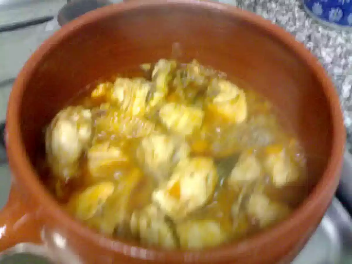 Frango Estufado no Tacho Barro
