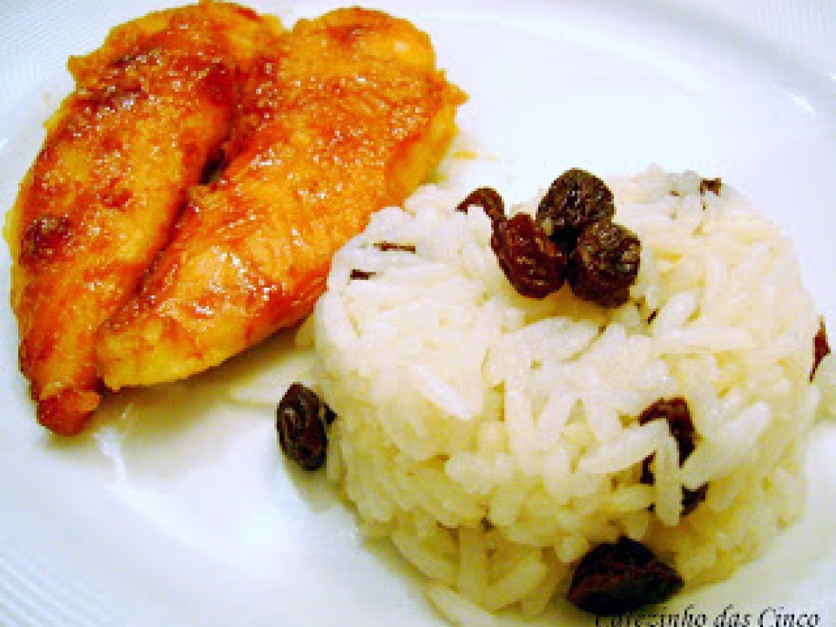 Frango grelhado bem temperado e bem acompanhado, foto 1