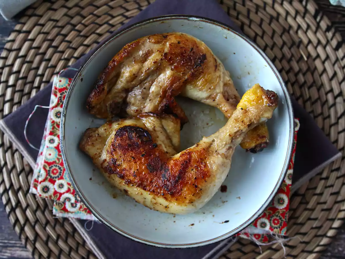 Frango grelhado na frigideira - foto 3