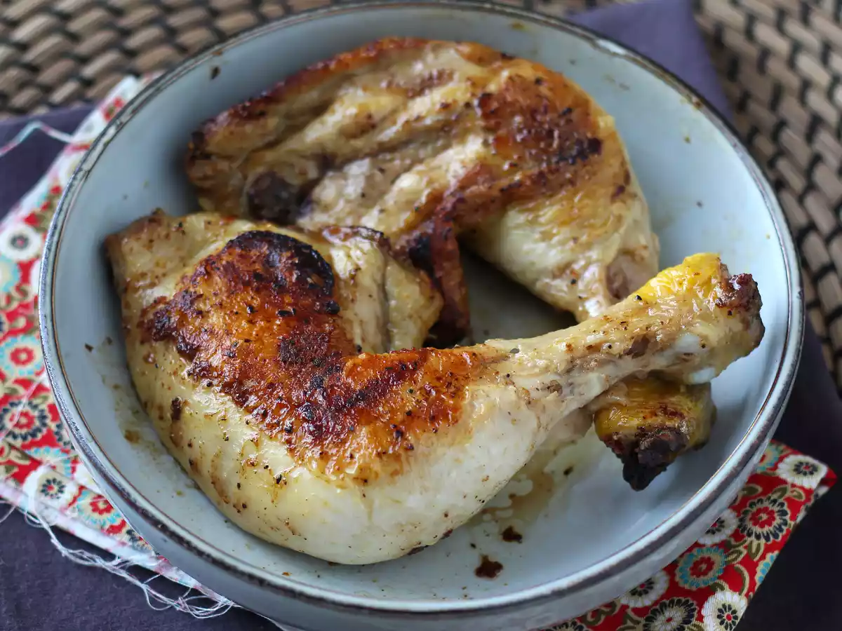 Frango grelhado na frigideira - foto 5