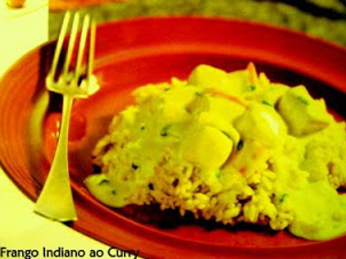 Frango Indiano ao Curry