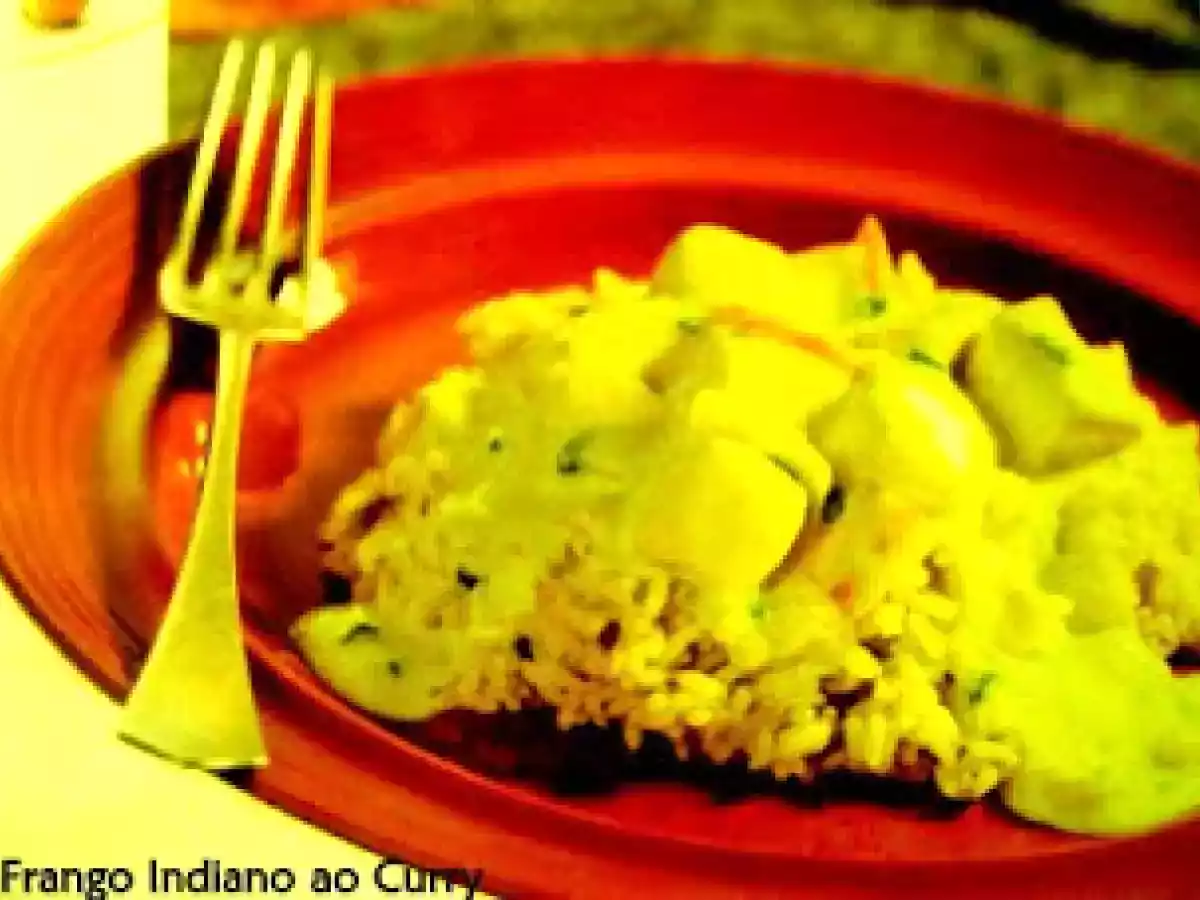 Frango Indiano ao Curry