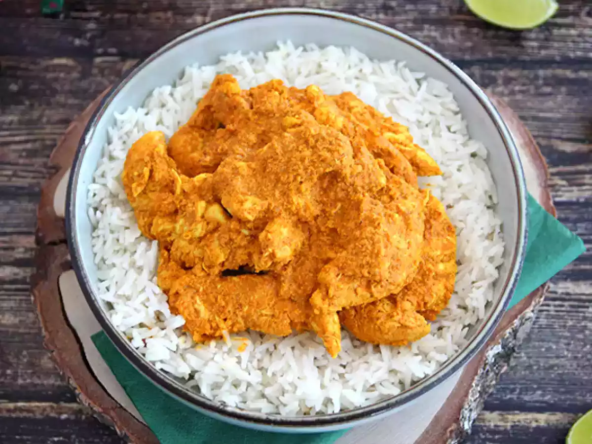 Frango indiano (frango tandoori feito com iogurte) - foto 3