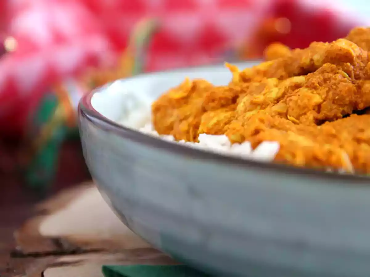 Frango indiano (frango tandoori feito com iogurte) - foto 4