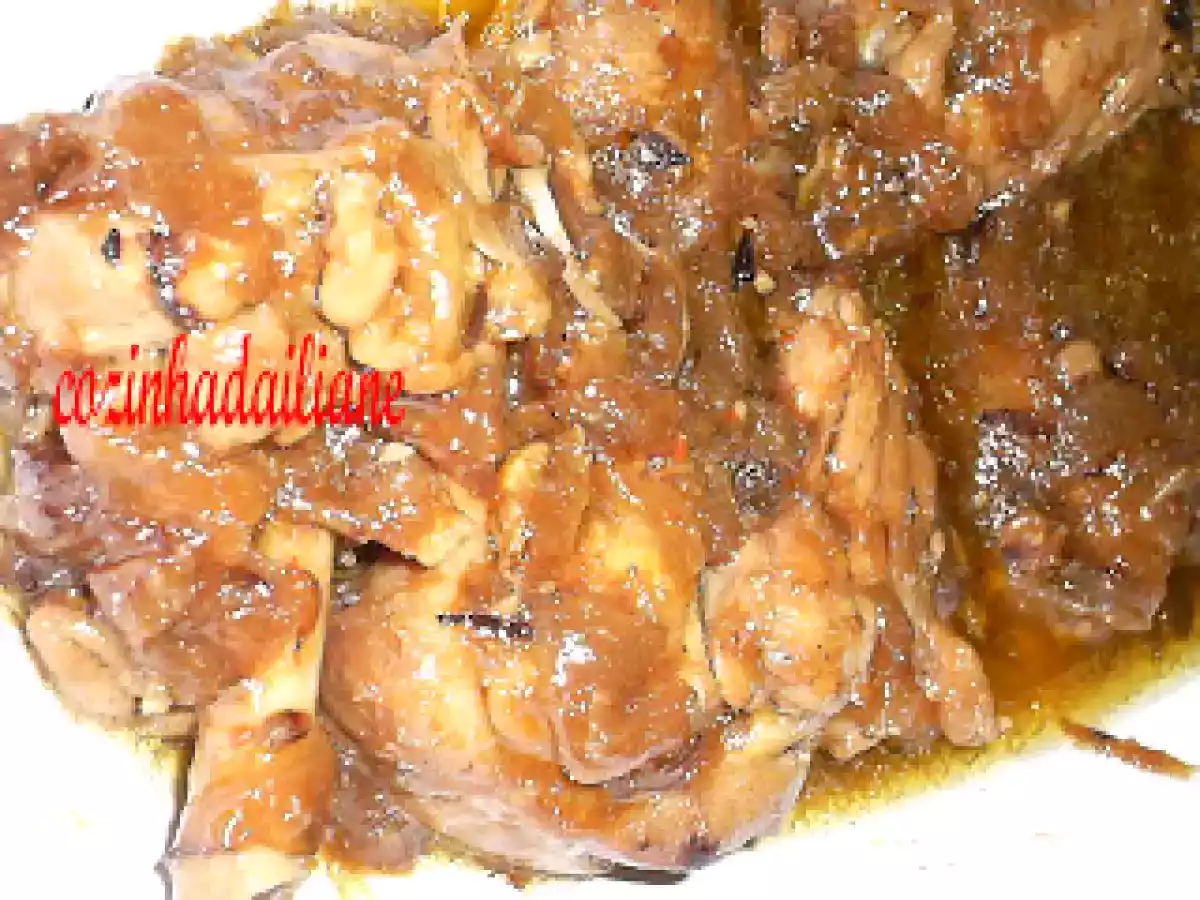 Frango na cebola queimada - foto 2
