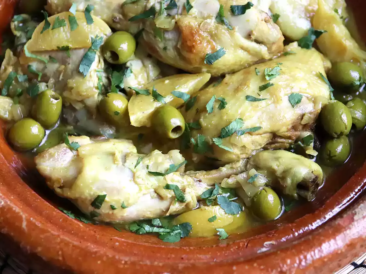 Frango na panela com limão e azeitonas (tagine fácil) - foto 2