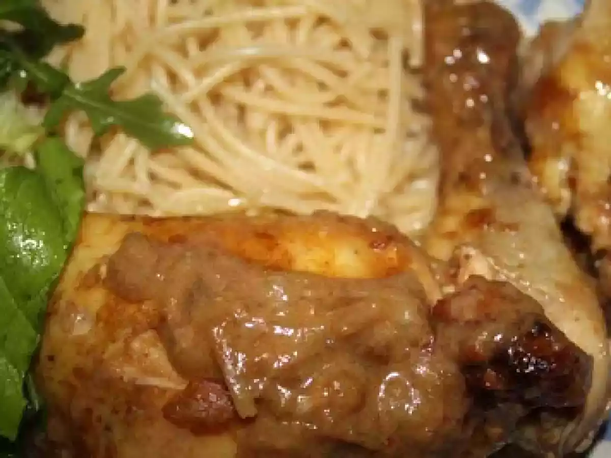 Frango no forno com natas