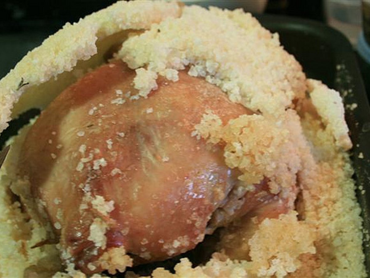 Frango no Sal Grosso (receita do Fernando)