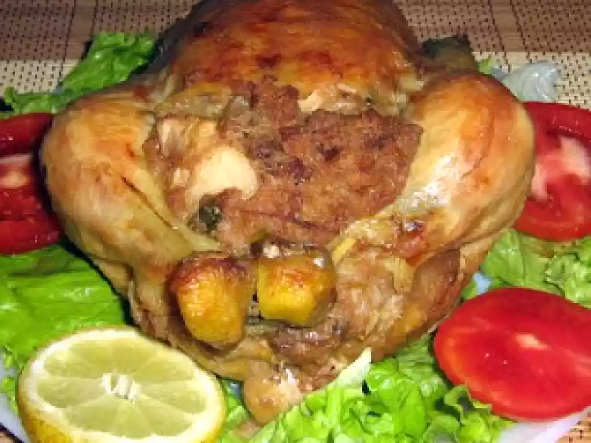 FRANGO RECHEADO COM MAÇÃ - foto 2