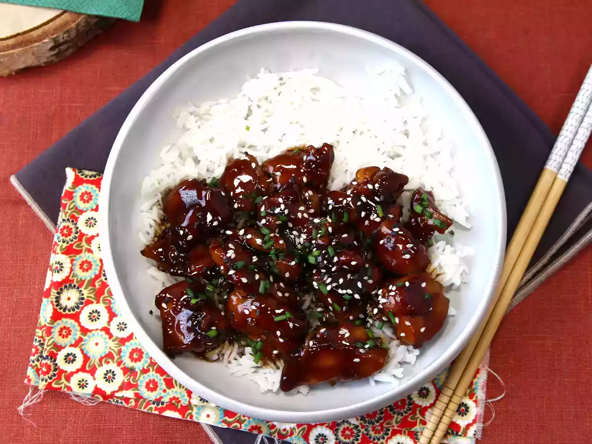 Frango teriyaki, a receita marinada japonesa, fácil a preparar! - foto 6