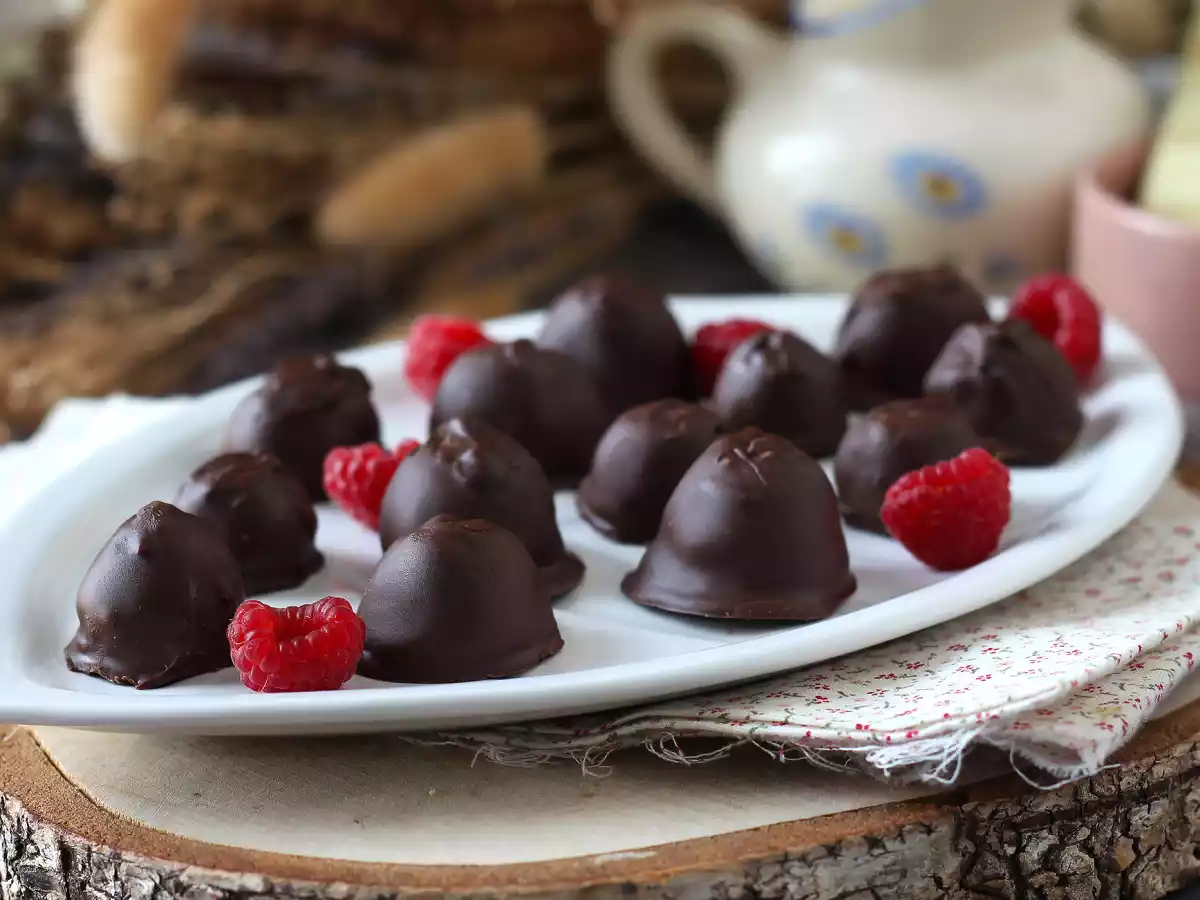 Franuí caseiro, o docinho feito com framboesa e cobertura de chocolate - foto 3