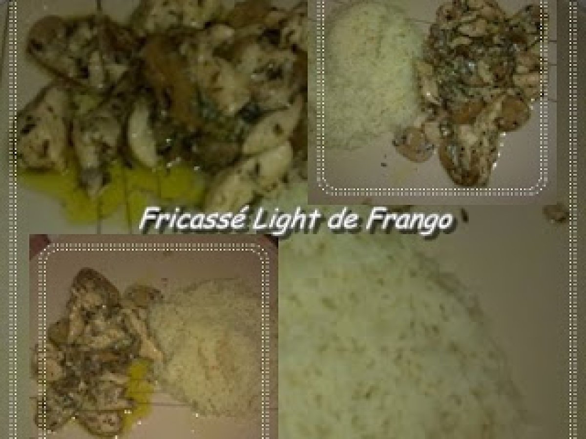 Fricassé Light de Frango