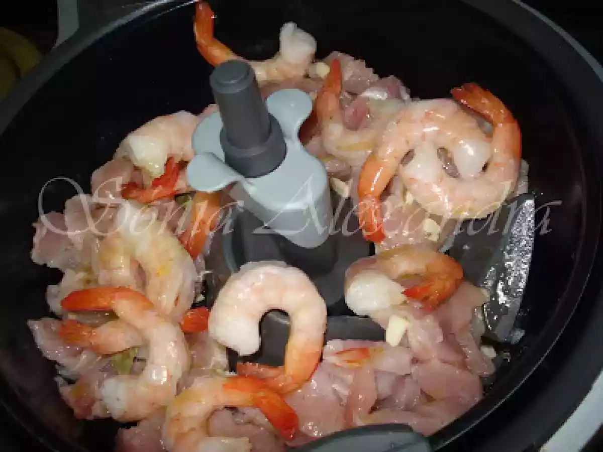 FRITADA DE BIFES DE PERÚ E GAMBAS COM SALTEADO CHINÊS... - foto 6