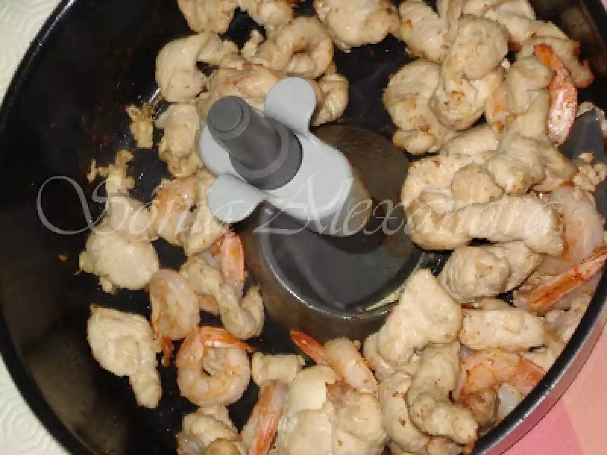 FRITADA DE BIFES DE PERÚ E GAMBAS COM SALTEADO CHINÊS... - foto 7