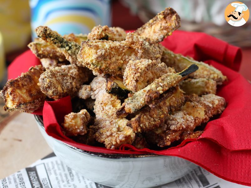 Fritas de abobrinha (curgete) na Air Fryer - foto 6