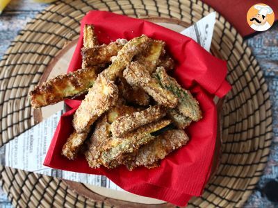 Fritas de abobrinha (curgete) na Air Fryer - foto 5