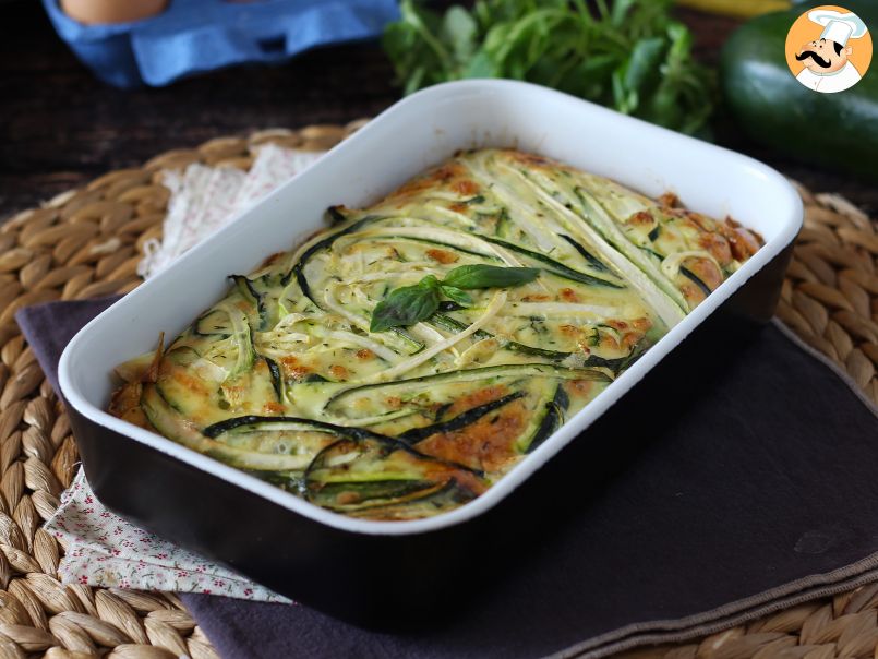 Frittata de curgete (abobrinha)