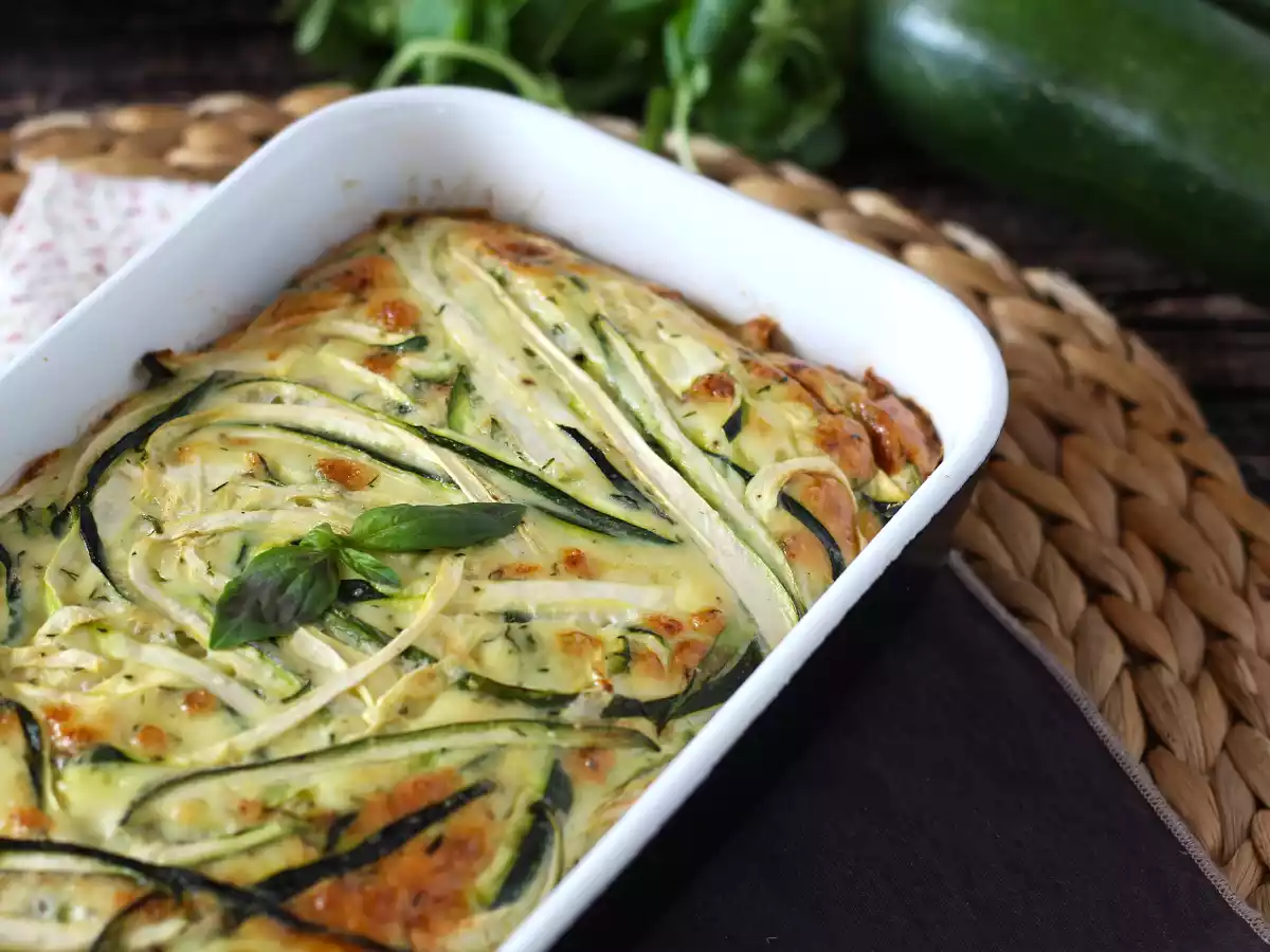 Frittata de curgete (abobrinha) - foto 2