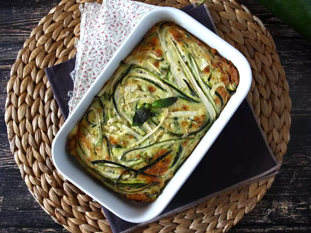 Frittata de curgete (abobrinha) - foto 4