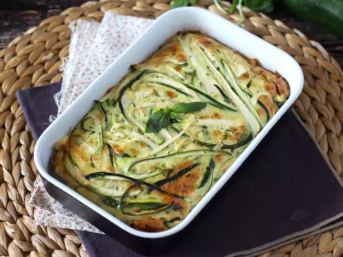 Frittata de curgete (abobrinha) - foto 5